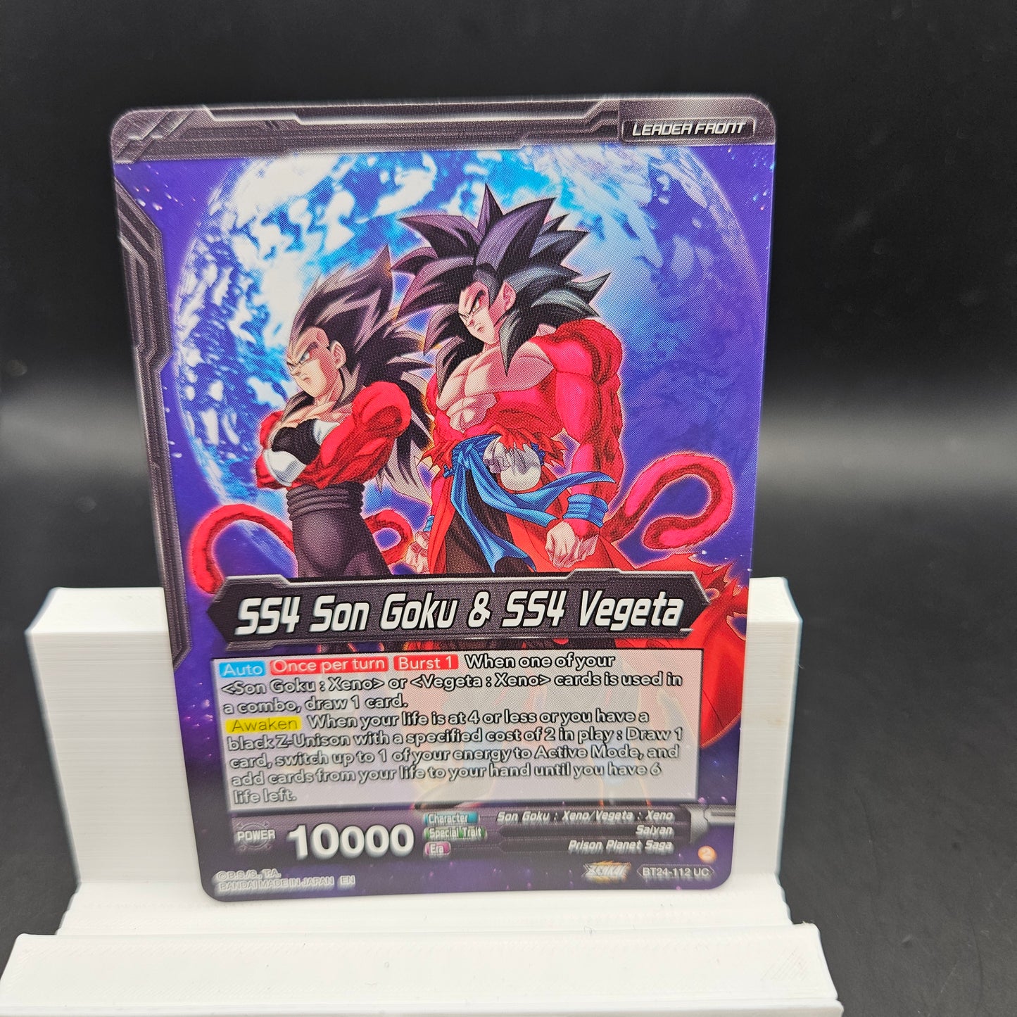 Mint SS4 Vegito, Sparking Portara Warrior