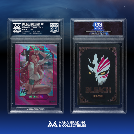 MANA 9.5 Orihime Inoue SERIAL 32/99 BLEACH CCG