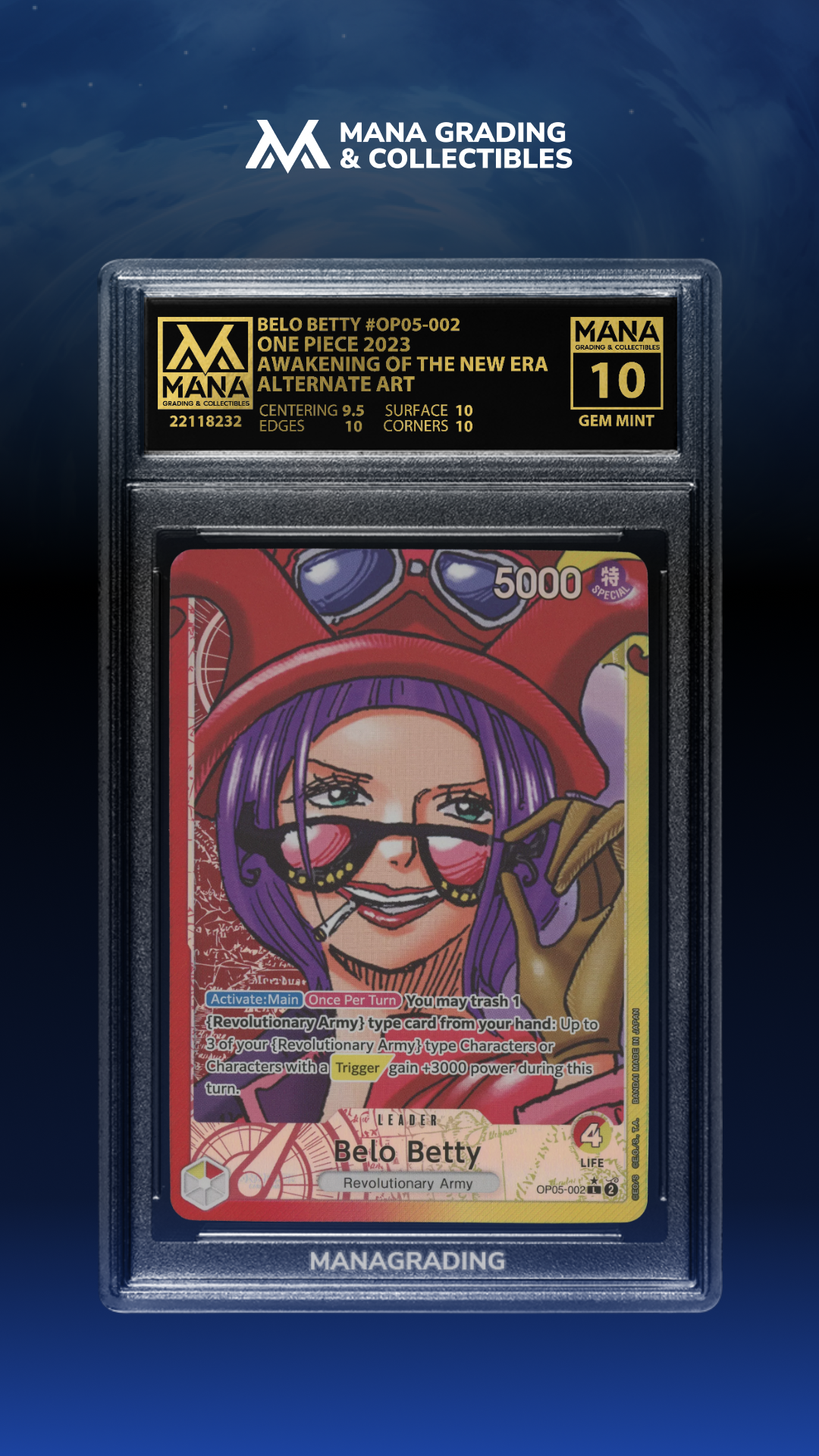MANA 10 BELO BETTY ENGLISH LEADER ALT