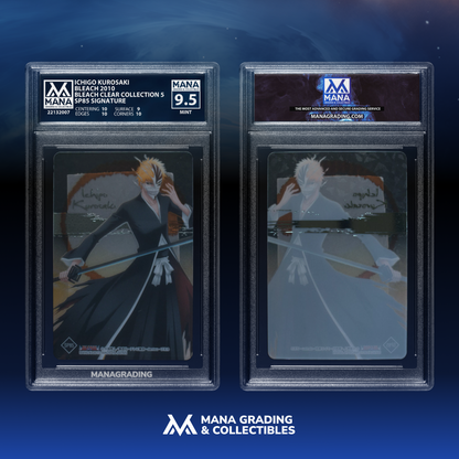 MANA 9.5 Ichigo Kurosaki Bleach Clear Card