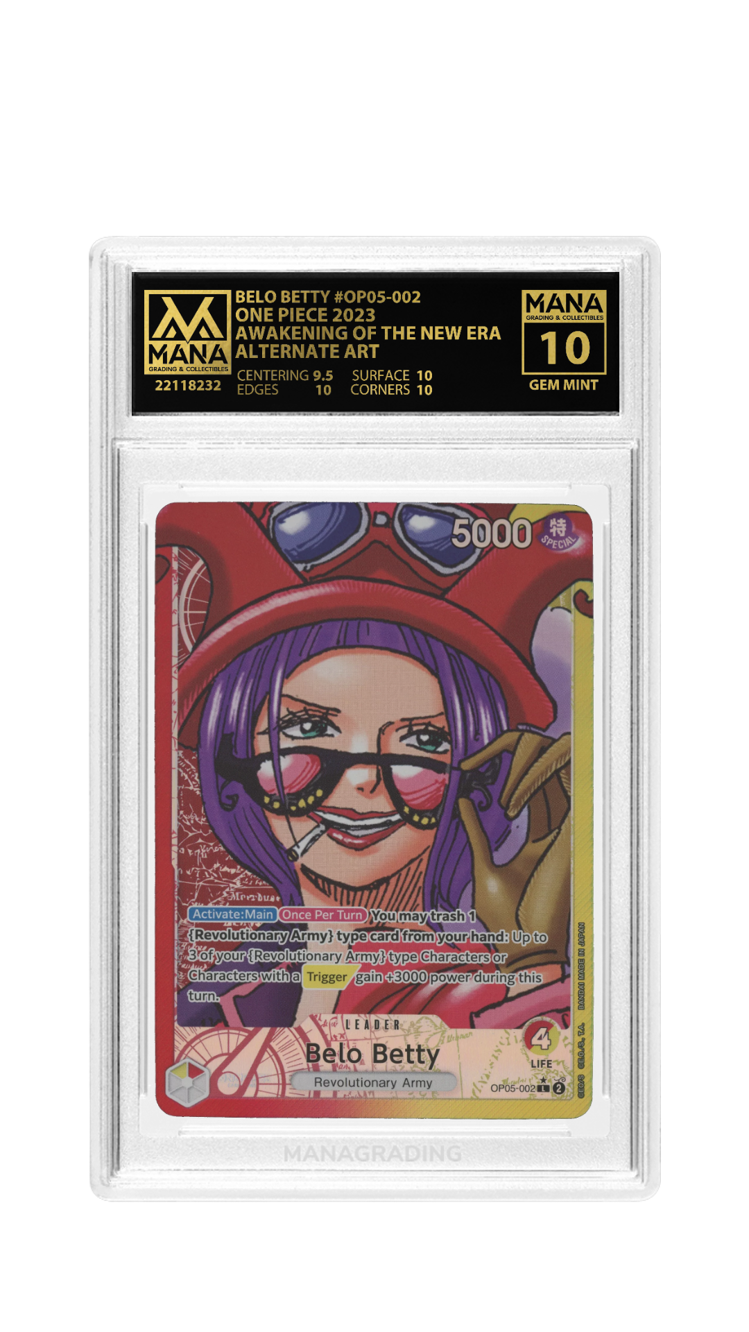 MANA 10 BELO BETTY ENGLISH LEADER ALT
